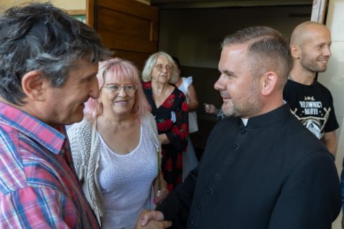 Pożegnanie ks. Damiana Papierowskiego